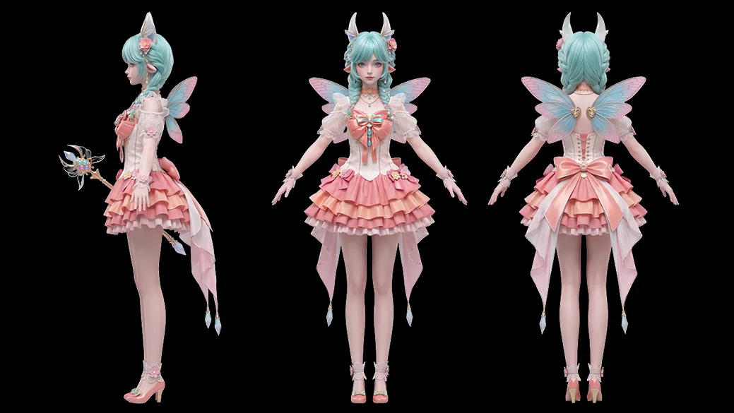 3D生成与拆件首帧